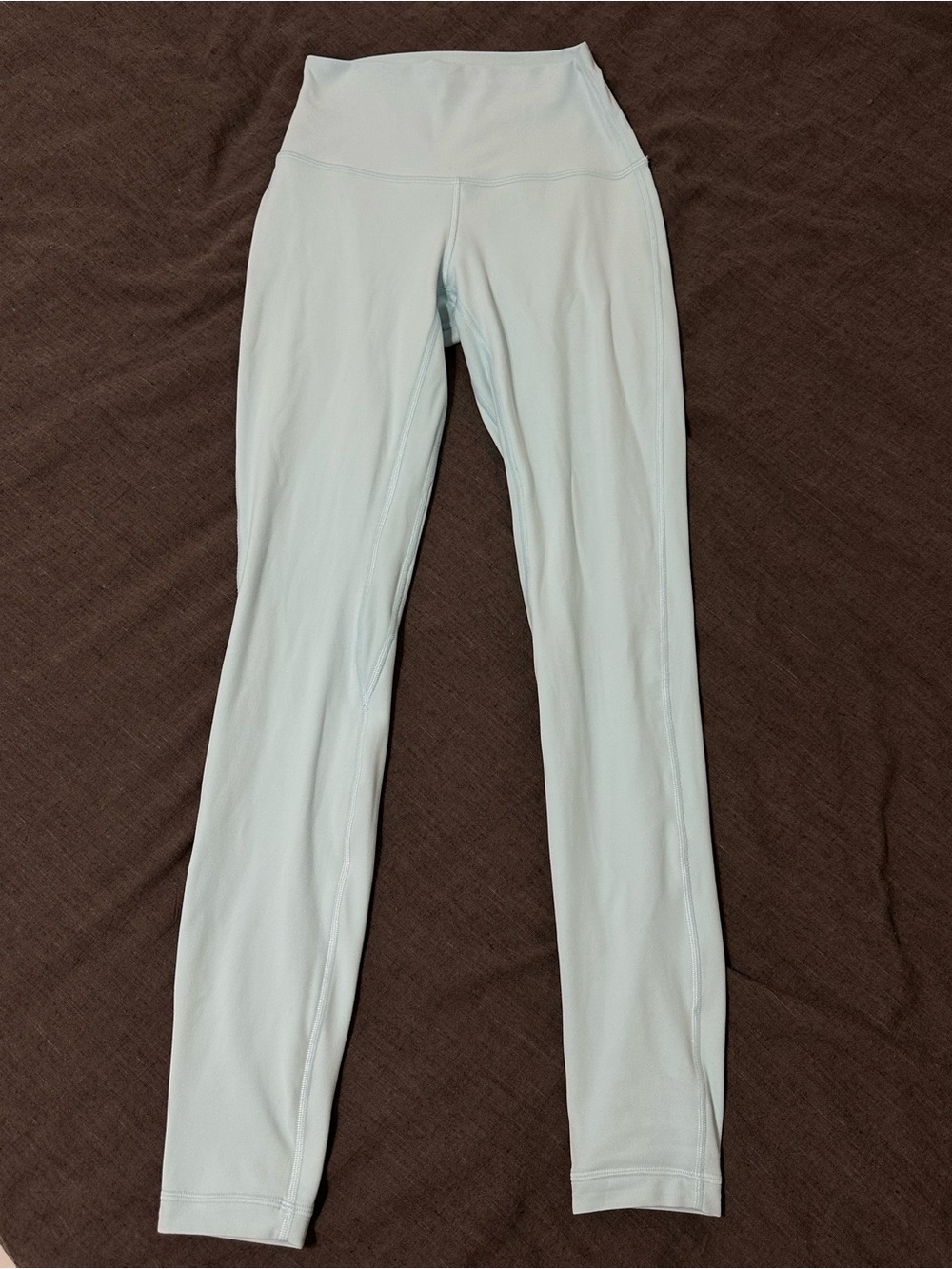 lululemon athletica Pale Blue High-Waist Leggings